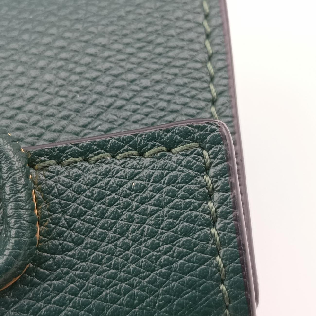 Vsling Green Leather Vスリング グリーン レザー
