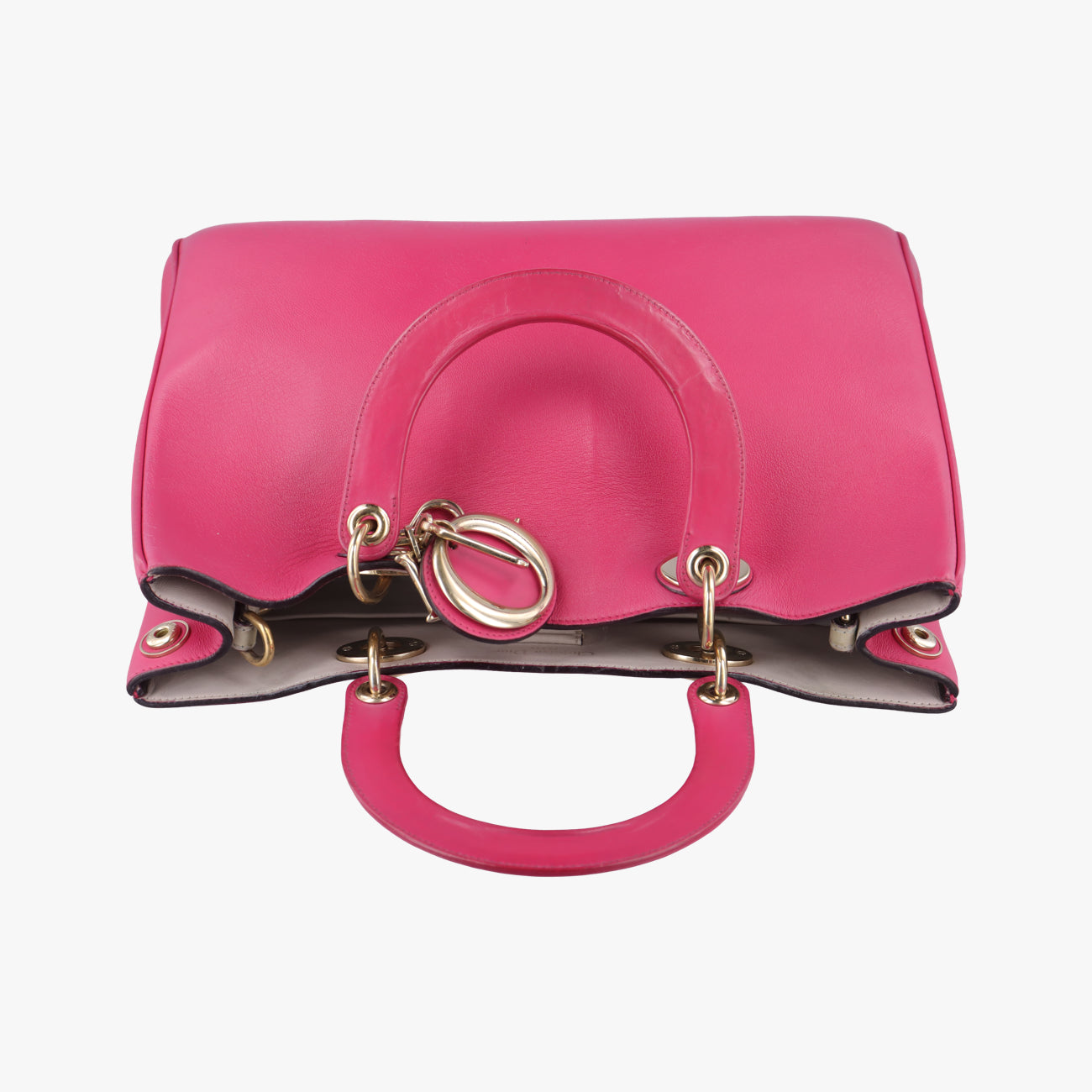 Diorissimo Pink Leather 29-MA-0164ディオリッシモ ピンク レザー 29-MA-0164