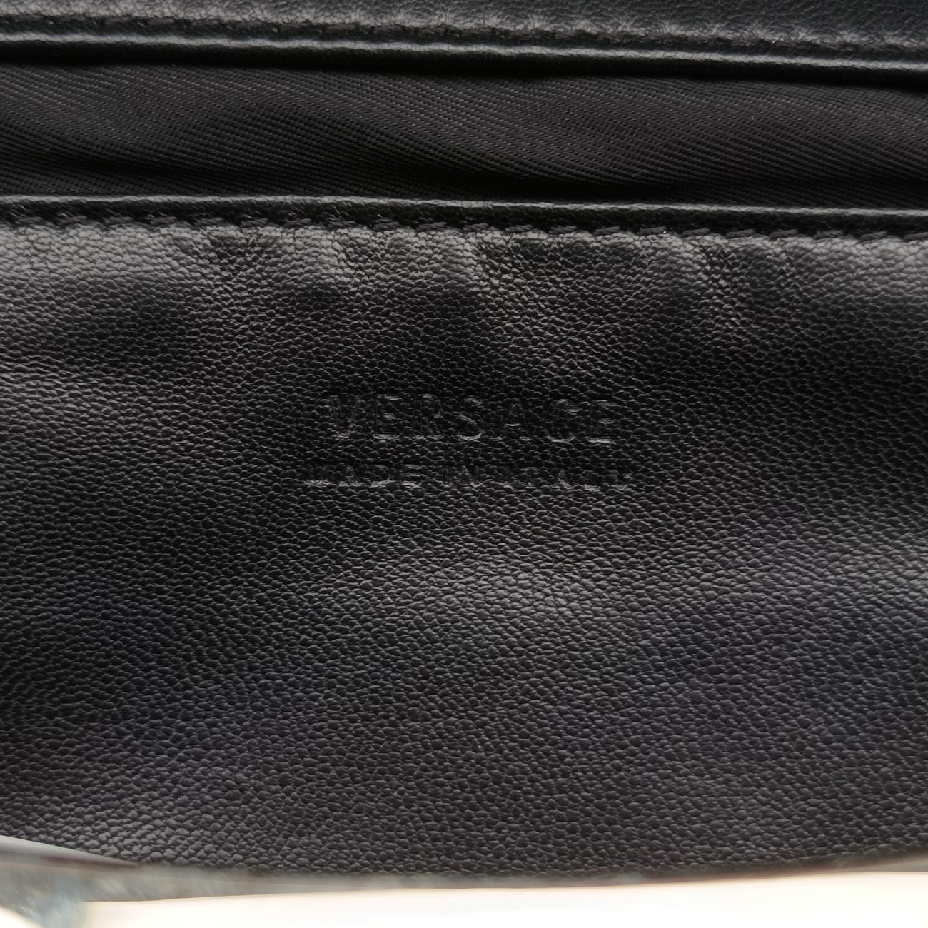 Floral decoration Black×Multicolour Leather CLG980537304792花飾り ブラック×マルチカラー レザー CLG980537304792