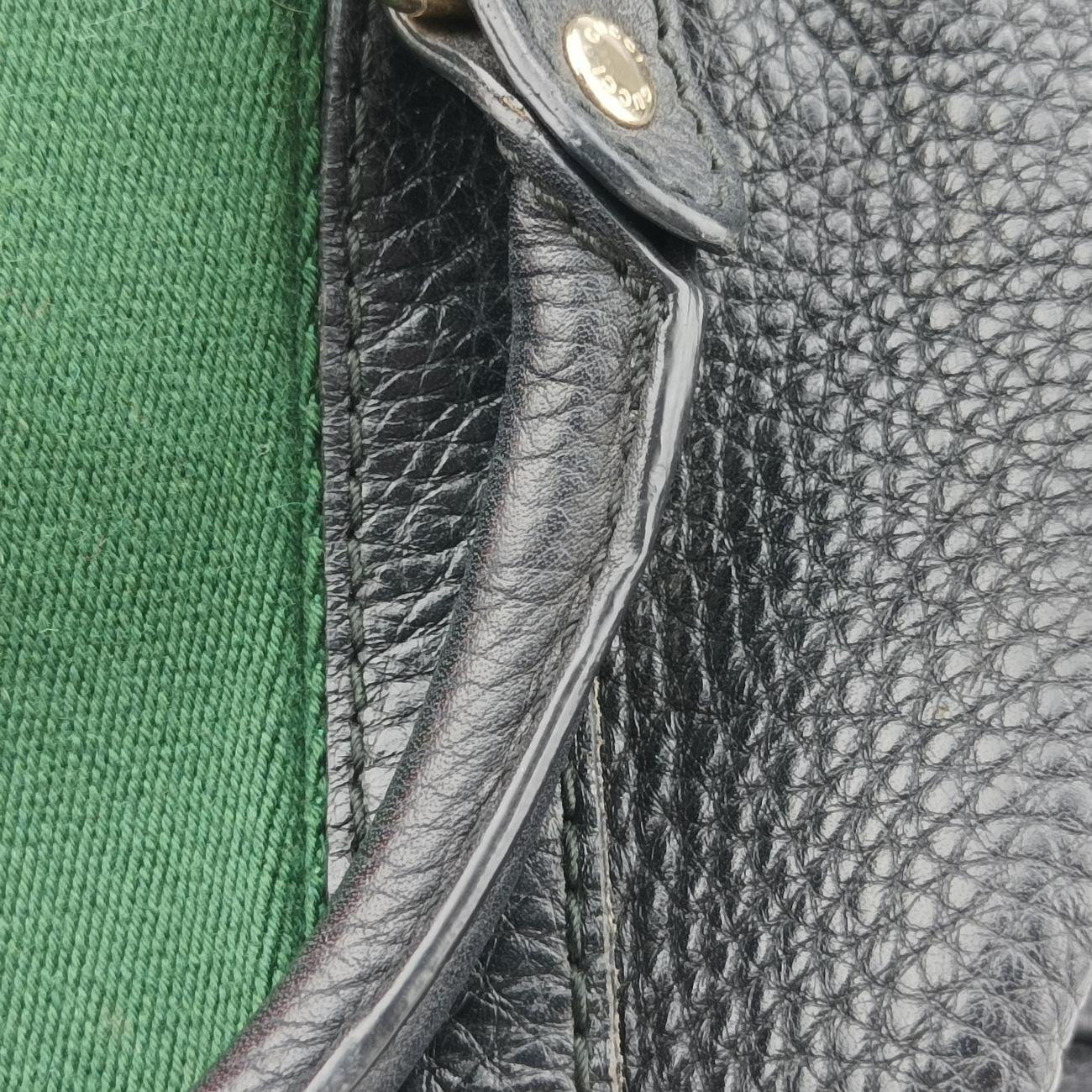 Sherry Line Black x green x red Leather 247205 D018965413シェリーライン ブラック×グリーン×レッド レザー 247205 D018965413