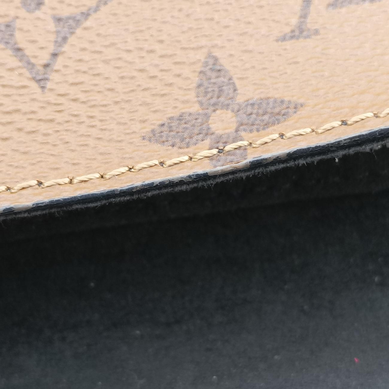 Pochette Kabuki Mask Brown×MARRON×FUCHSIA Monogram Reverse×Epi M43495 DU3127ポシェットカブキマスク モノグラム/ブラウン系×マロン×フューシャ モノグラムリバース×エピ M43495 DU3127