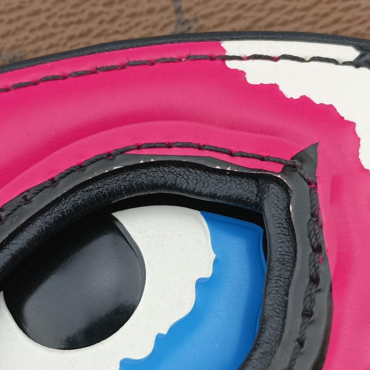 Pochette Kabuki Mask Brown×MARRON×FUCHSIA Monogram Reverse×Epi M43495 DU3127ポシェットカブキマスク モノグラム/ブラウン系×マロン×フューシャ モノグラムリバース×エピ M43495 DU3127