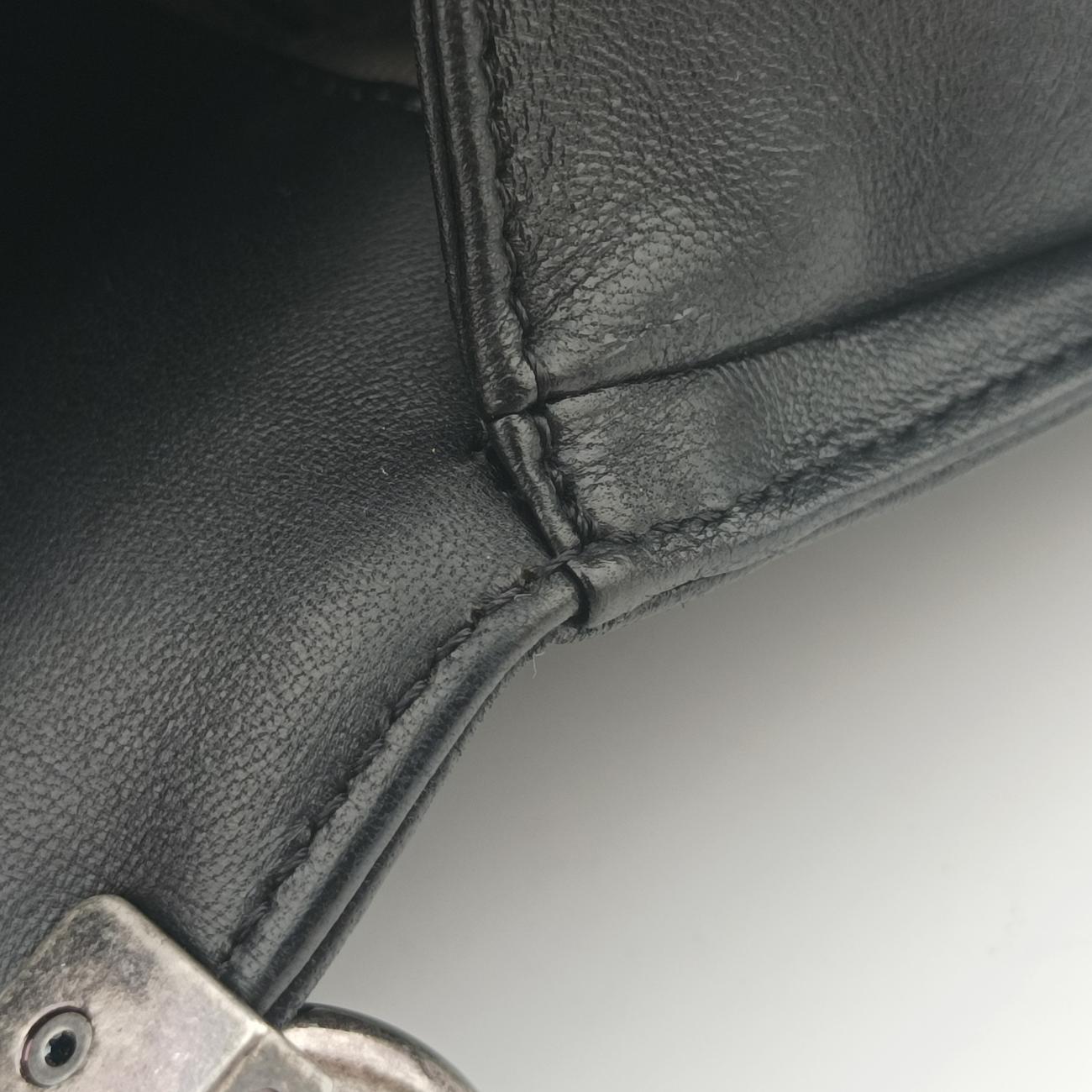 BOY CHANEL Black lambskin A67087 16107672ボーイシャネル ブラック ラムスキン A67087 16107672