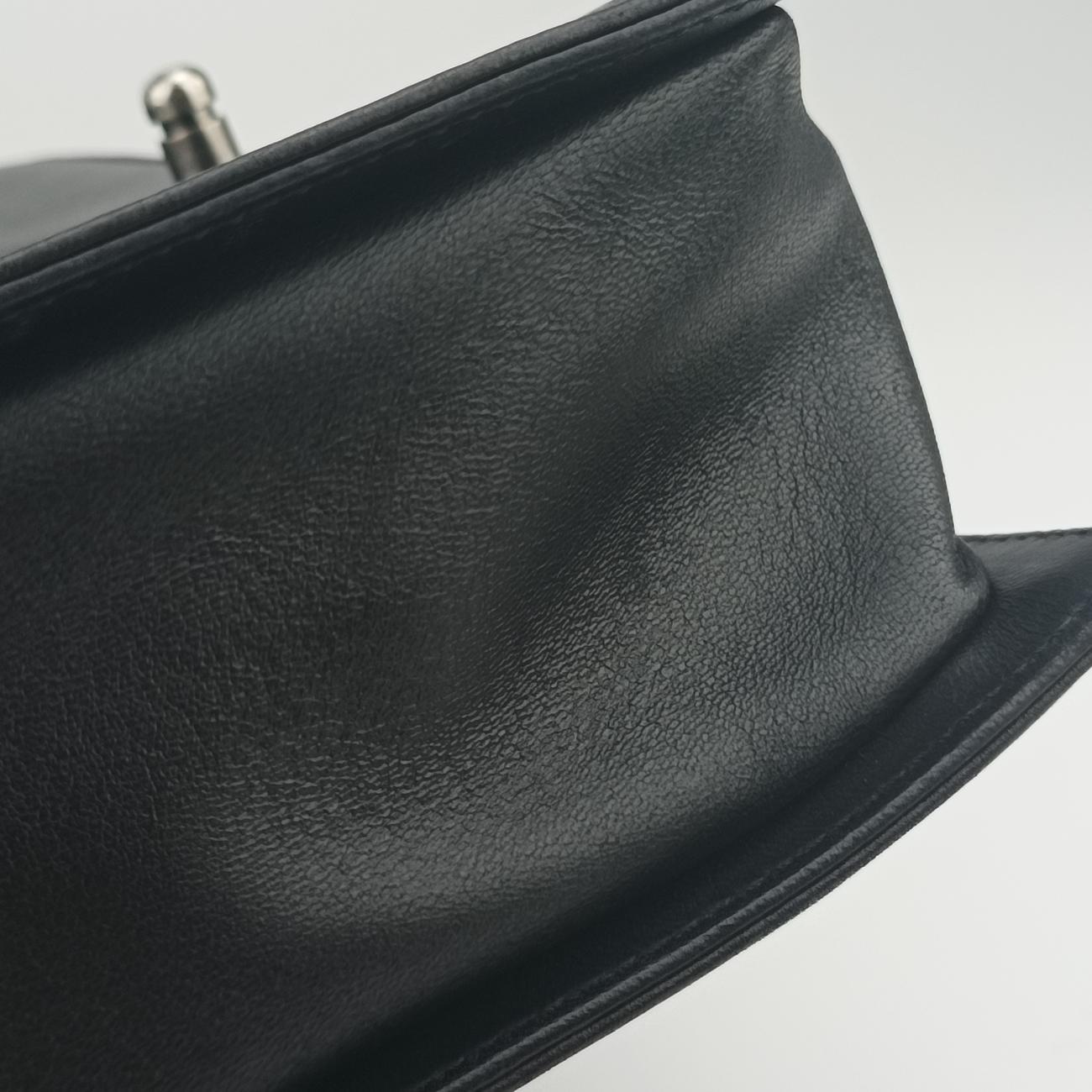 BOY CHANEL Black lambskin A67087 16107672ボーイシャネル ブラック ラムスキン A67087 16107672