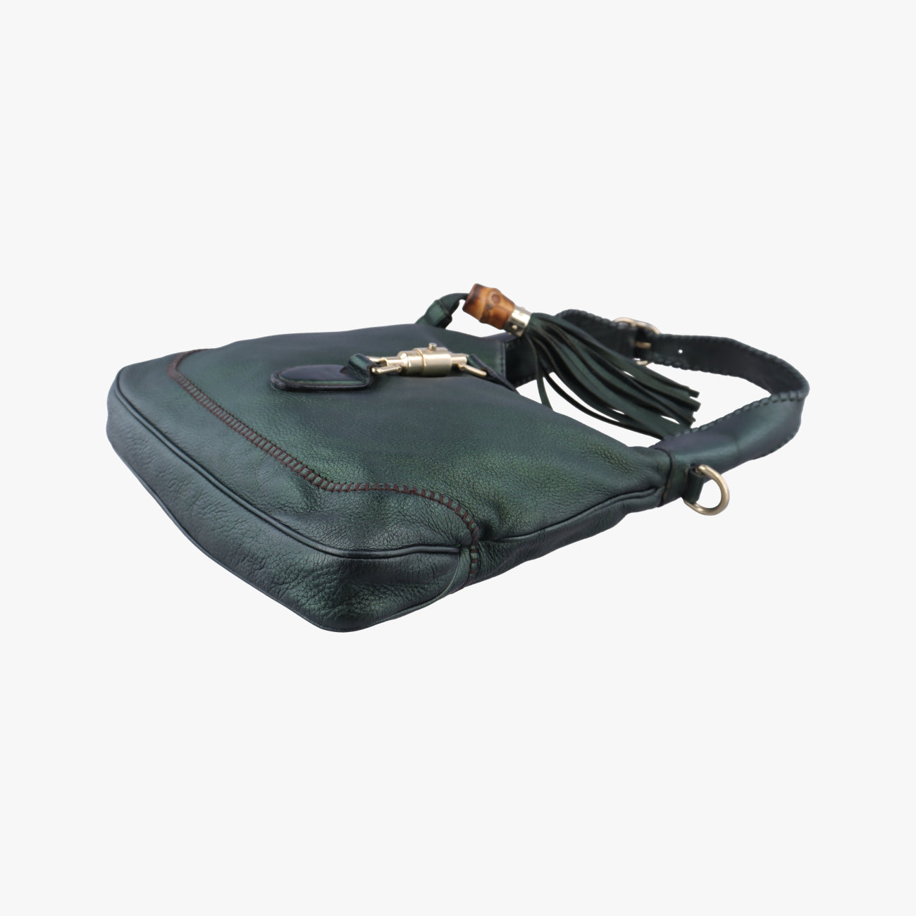 New Jackie Green Leather 219725 D4819153ニュージャッキー グリーン レザー 219725 D4819153