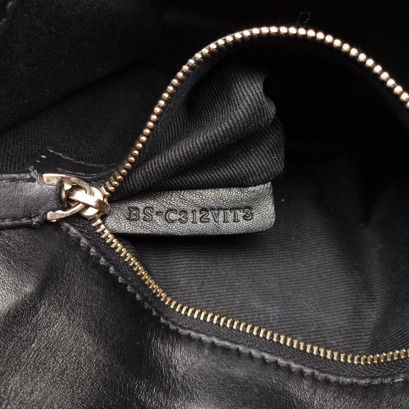 Rockstud Glam Lock Black Leather BS-C312VIT3ロックスタッズグラムロックスモール ブラック レザー BS-C312VIT3