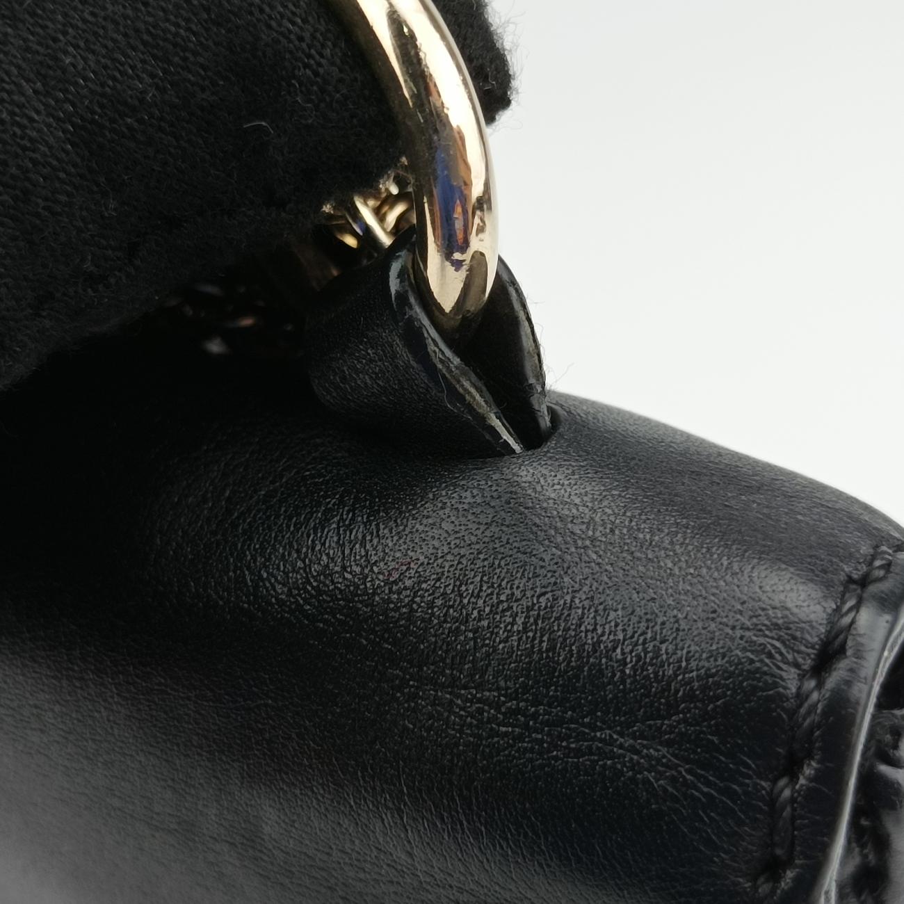 Rockstud Glam Lock Black Leather BS-C312VIT3ロックスタッズグラムロックスモール ブラック レザー BS-C312VIT3