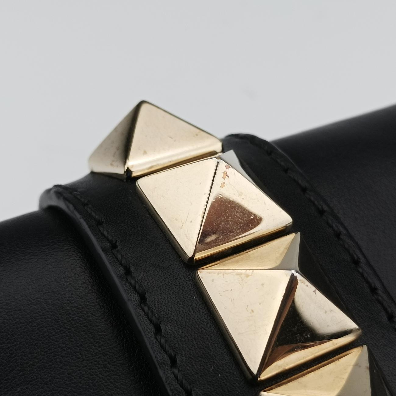 Rockstud Glam Lock Black Leather BS-C312VIT3ロックスタッズグラムロックスモール ブラック レザー BS-C312VIT3