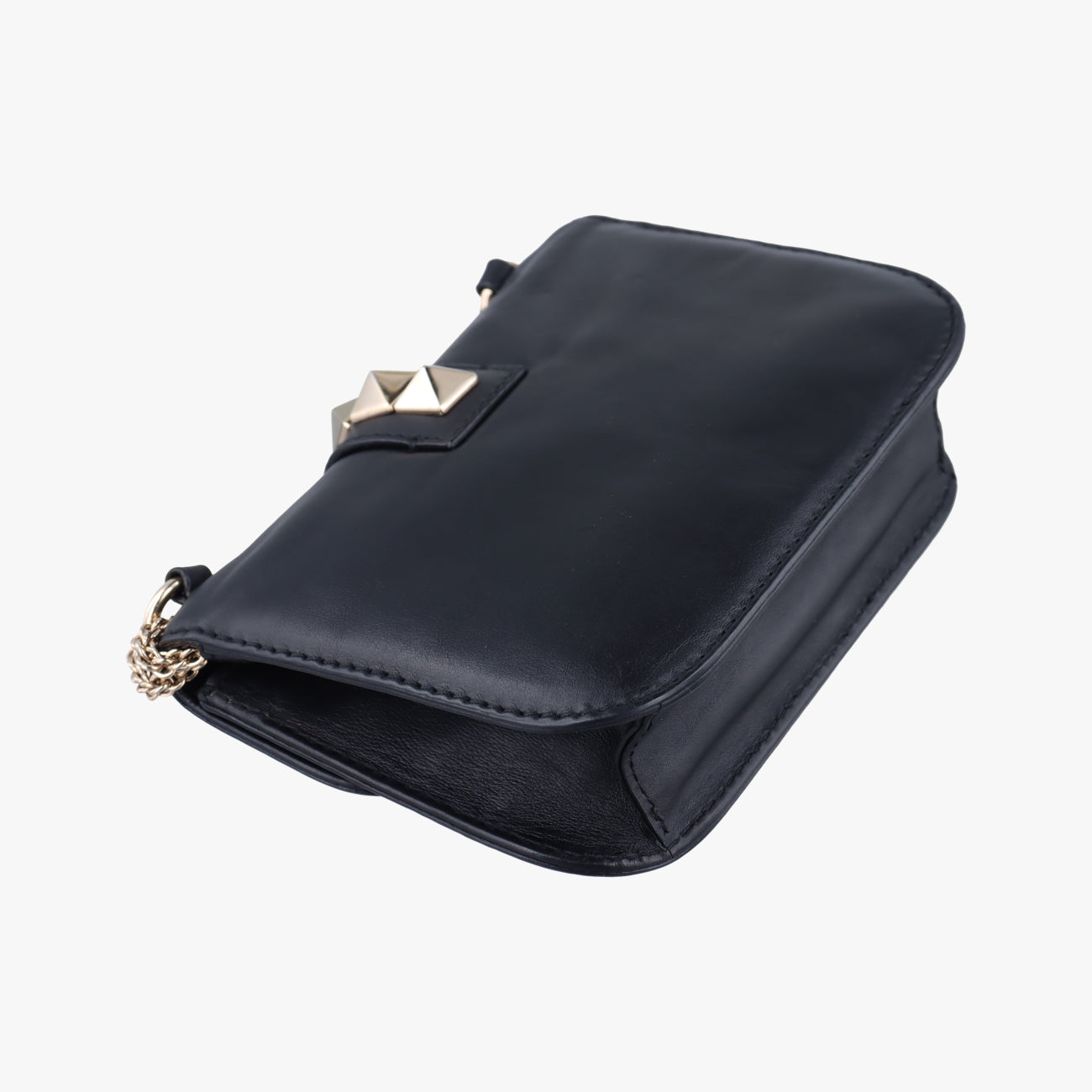 Rockstud Glam Lock Black Leather BS-C312VIT3ロックスタッズグラムロックスモール ブラック レザー BS-C312VIT3