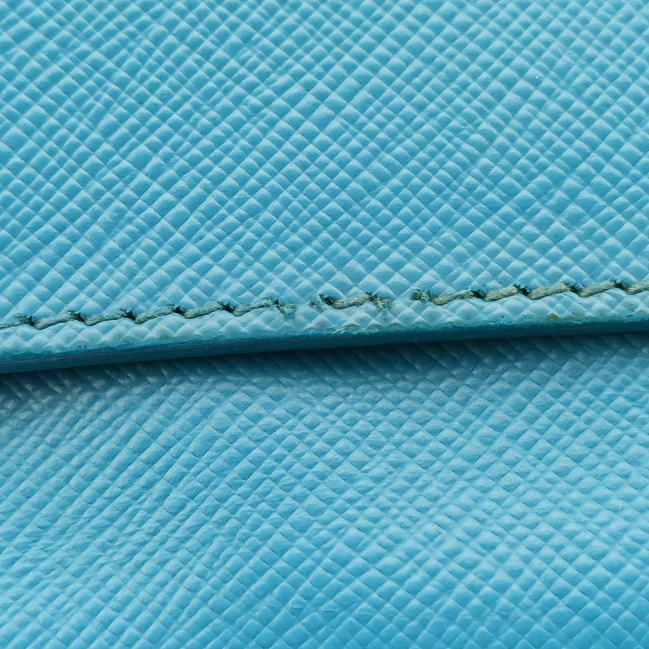 lock Fuoco Sound Top Handle Blue SAFFIANO Leather BT0963 14/Fロック フオコ サウンドトップハンドル ブルー サフィアーノレザー BT0963 14/F