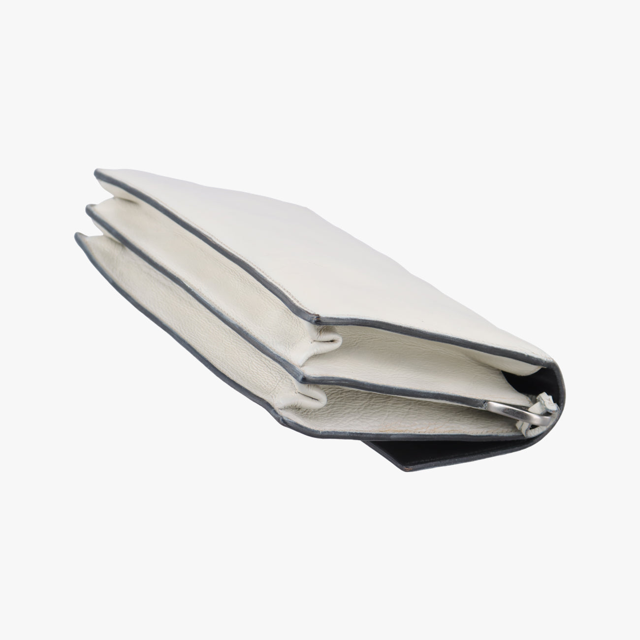 Soft Sound White SAFFIANO Leather BR5026 7ソフトサウンド ホワイト サフィアーノレザー BR5026 7