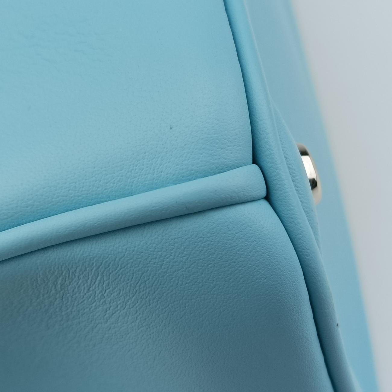 Diorissimo Blue Leather 29-MA-0184ディオリッシモ ブルー レザー 29-MA-0184