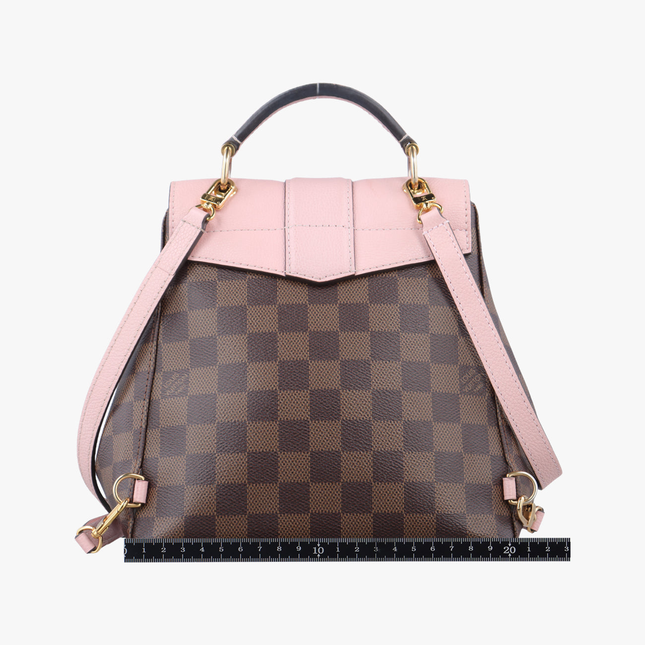 Daypack Clapton EBENE×MAGNOLIA Monogram Canvas×calf leather N42262 SR1118デイパック クラプトン エベーヌ×マグノリア モノグラムキャンバス×カーフレザー N42262 SR1118