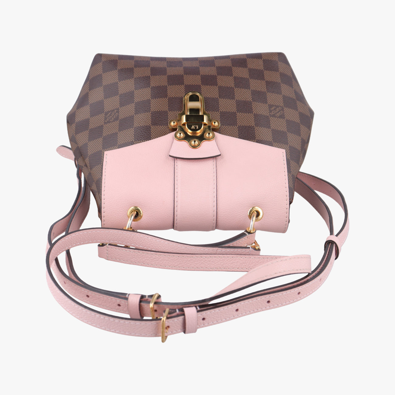 Daypack Clapton EBENE×MAGNOLIA Monogram Canvas×calf leather N42262 SR1118デイパック クラプトン エベーヌ×マグノリア モノグラムキャンバス×カーフレザー N42262 SR1118