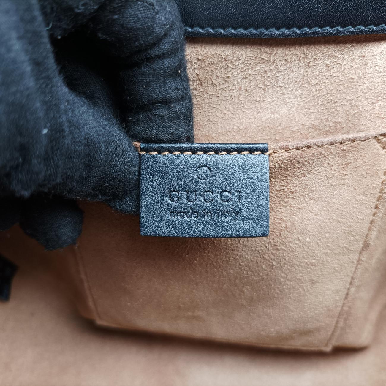 Padlock Guccissima Beige x Black PVC coated canvas x leather 453189 I022386488グッチッシマ パドロック ベージュ×ブラック PVCコーティングキャンバス×レザー 453189 I022386488