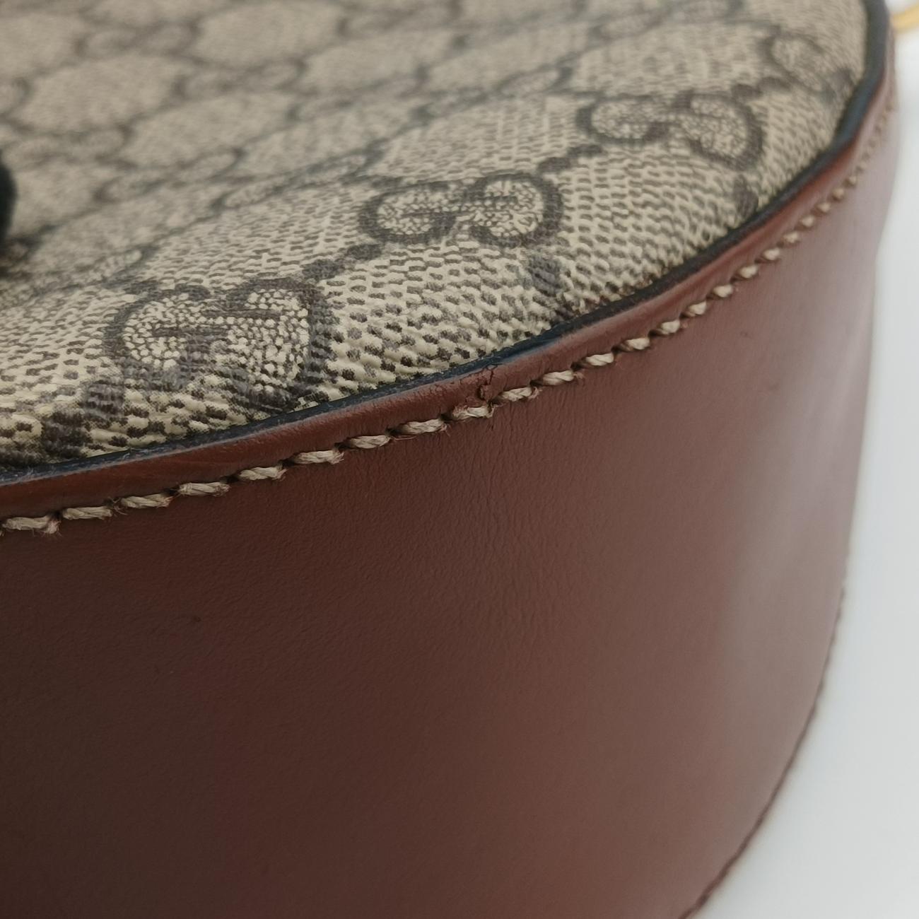 Padlock Guccissima Beige x Black PVC coated canvas x leather 453189 I022386488グッチッシマ パドロック ベージュ×ブラック PVCコーティングキャンバス×レザー 453189 I022386488