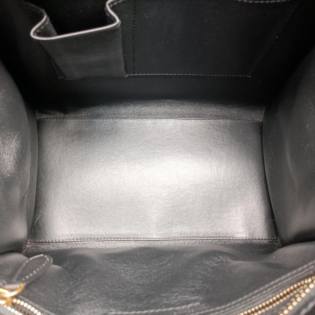 Luggage Micro shopperWhite x Black x BeigeLeather x Canvas× SuedeS-ZP-0193ラゲージマイクロショッパーホワイト×ブラック×ベージュレザー×キャンバス× スエード S-ZP-0193