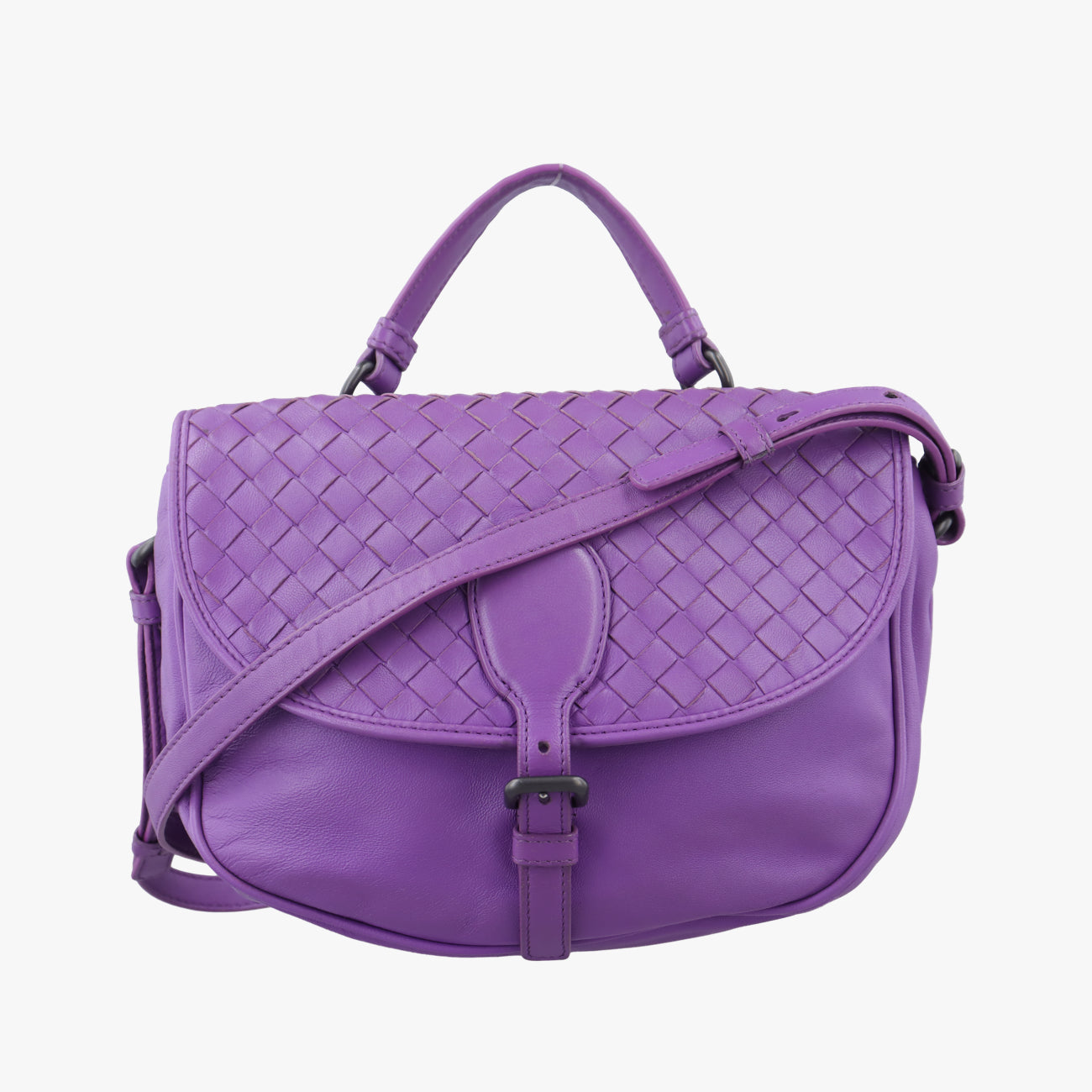 Intrecciato Purple lambskin B04244821Tイントレチャート パープル ラムスキン B04244821T