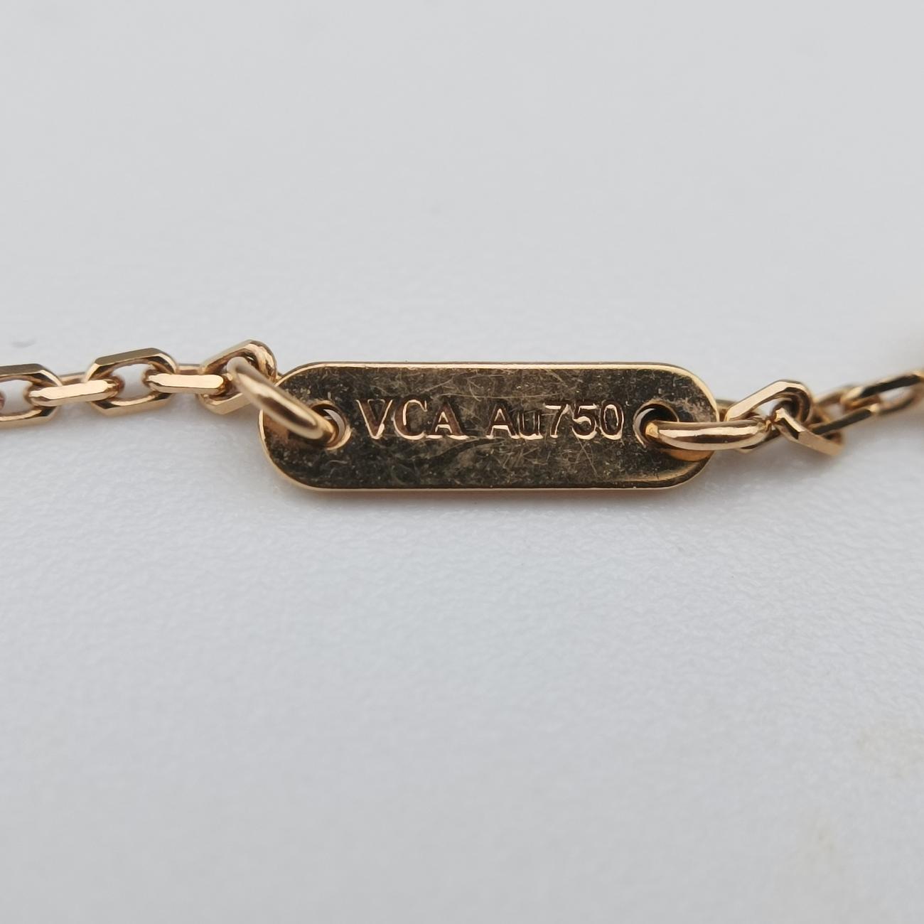 Sweet Alhambra Red×Golden AU750 ARN59K00 JE466525スウィートアルハンブラ レッド×ゴールド AU750 ARN59K00 JE466525