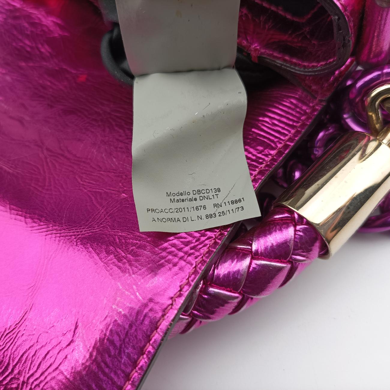 Gianni Versace Pink Leather ジャンニ ヴェルサーチ ピンク レザー