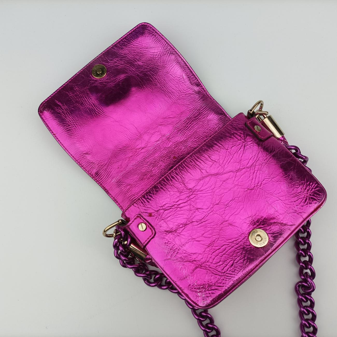 Gianni Versace Pink Leather ジャンニ ヴェルサーチ ピンク レザー