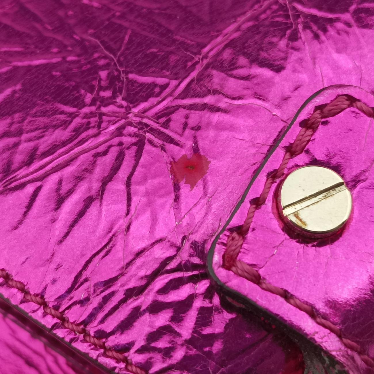 Gianni Versace Pink Leather ジャンニ ヴェルサーチ ピンク レザー