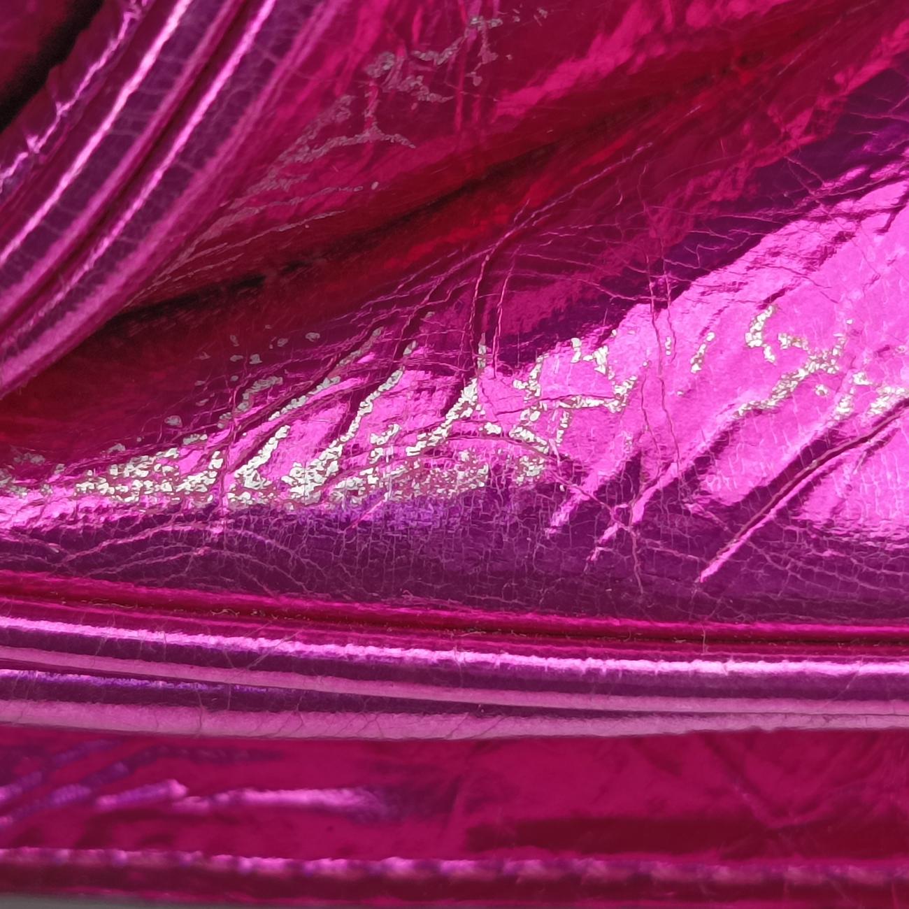 Gianni Versace Pink Leather ジャンニ ヴェルサーチ ピンク レザー