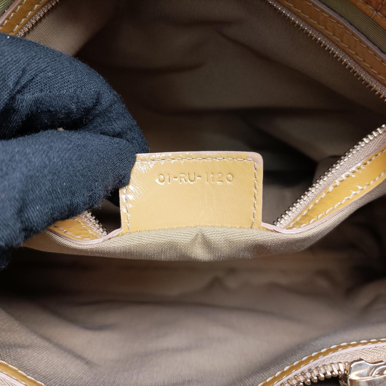 Cannage Dior Soft Yellow Patent 01-RU-1120ディオールソフト イエロー パテント 01-RU-1120