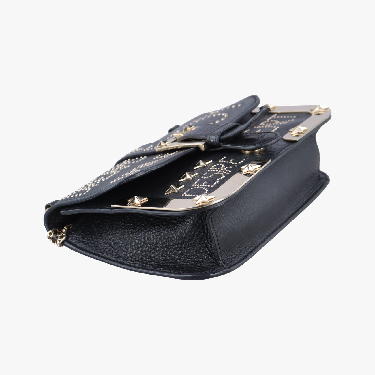 Textured Black Leather テクスチャード ブラック レザー