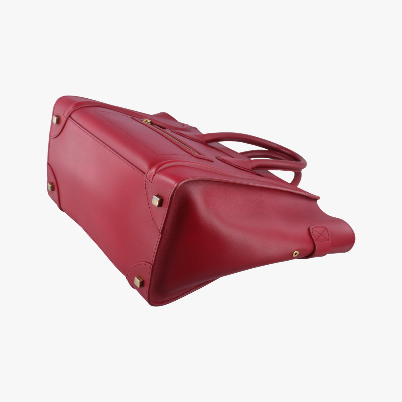 Luggage Mini Shopper Red Leather F-AT-0143 F-MM-0143ラゲージミニショッパー レッド レザー F-AT-0143 F-MM-0143