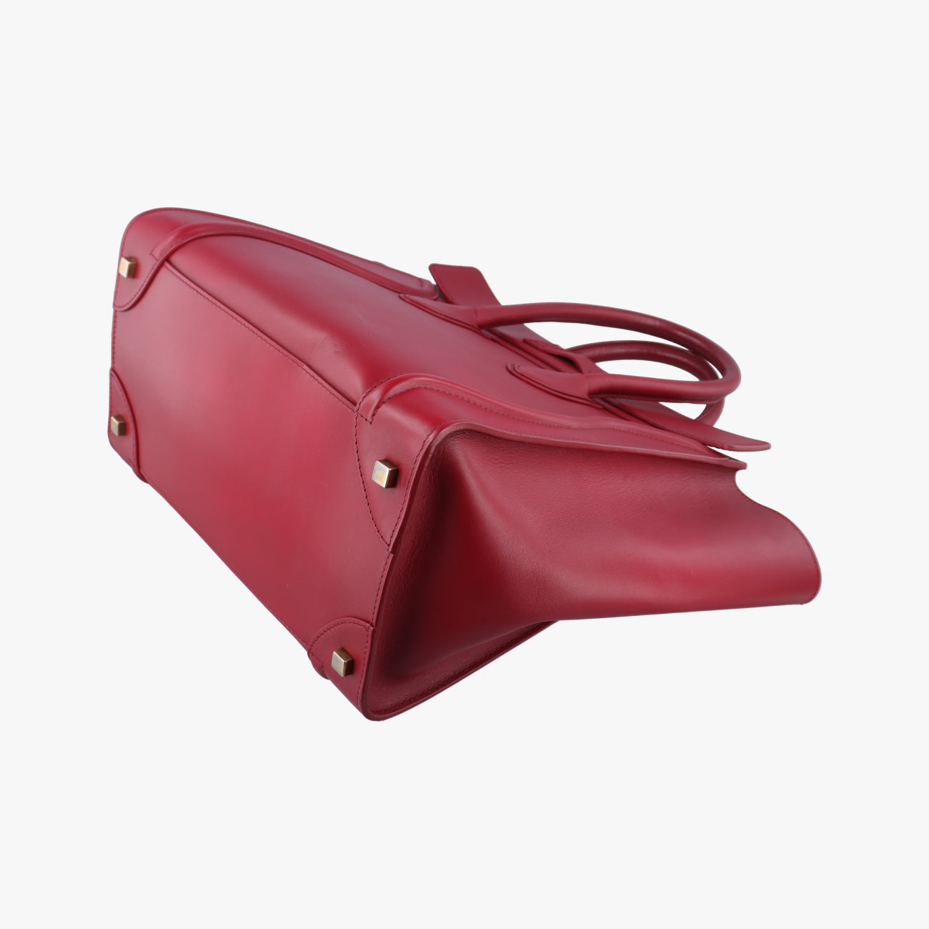 Luggage Mini Shopper Red Leather F-AT-0143 F-MM-0143ラゲージミニショッパー レッド レザー F-AT-0143 F-MM-0143