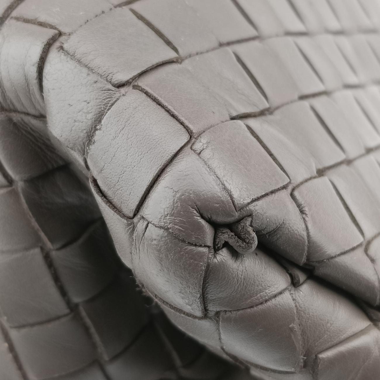 Roma Intrecciato Brown lambskin B05976535Wローマ イントレチャート ブラウン ラムスキン B05976535W