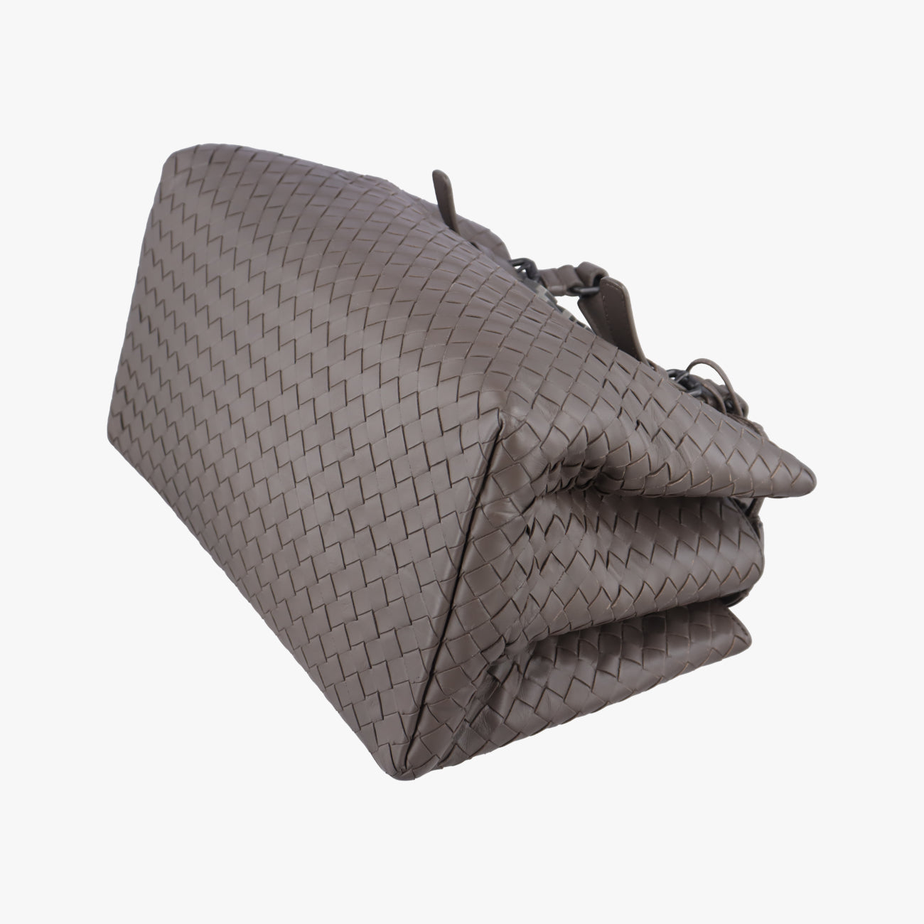 Roma Intrecciato Brown lambskin B05976535Wローマ イントレチャート ブラウン ラムスキン B05976535W