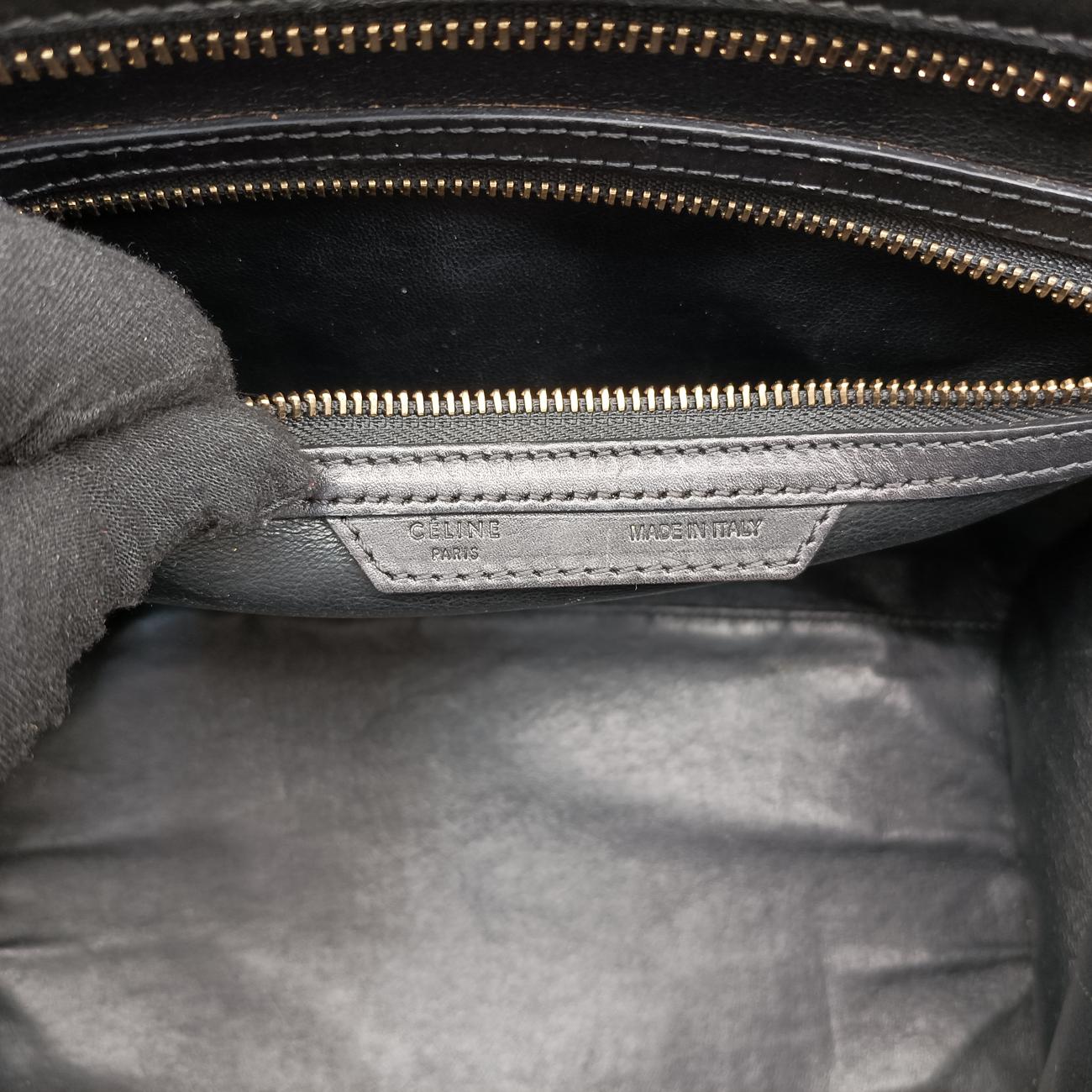 Luggage Mini Shopper Black×Brown×Multicolour Leather×Snakeskin S-AT-1121 S-PA-0112ラゲージミニショッパー ブラック×ブラウン×マルチカラー レザー×ヘビ革 S-AT-1121 S-PA-0112