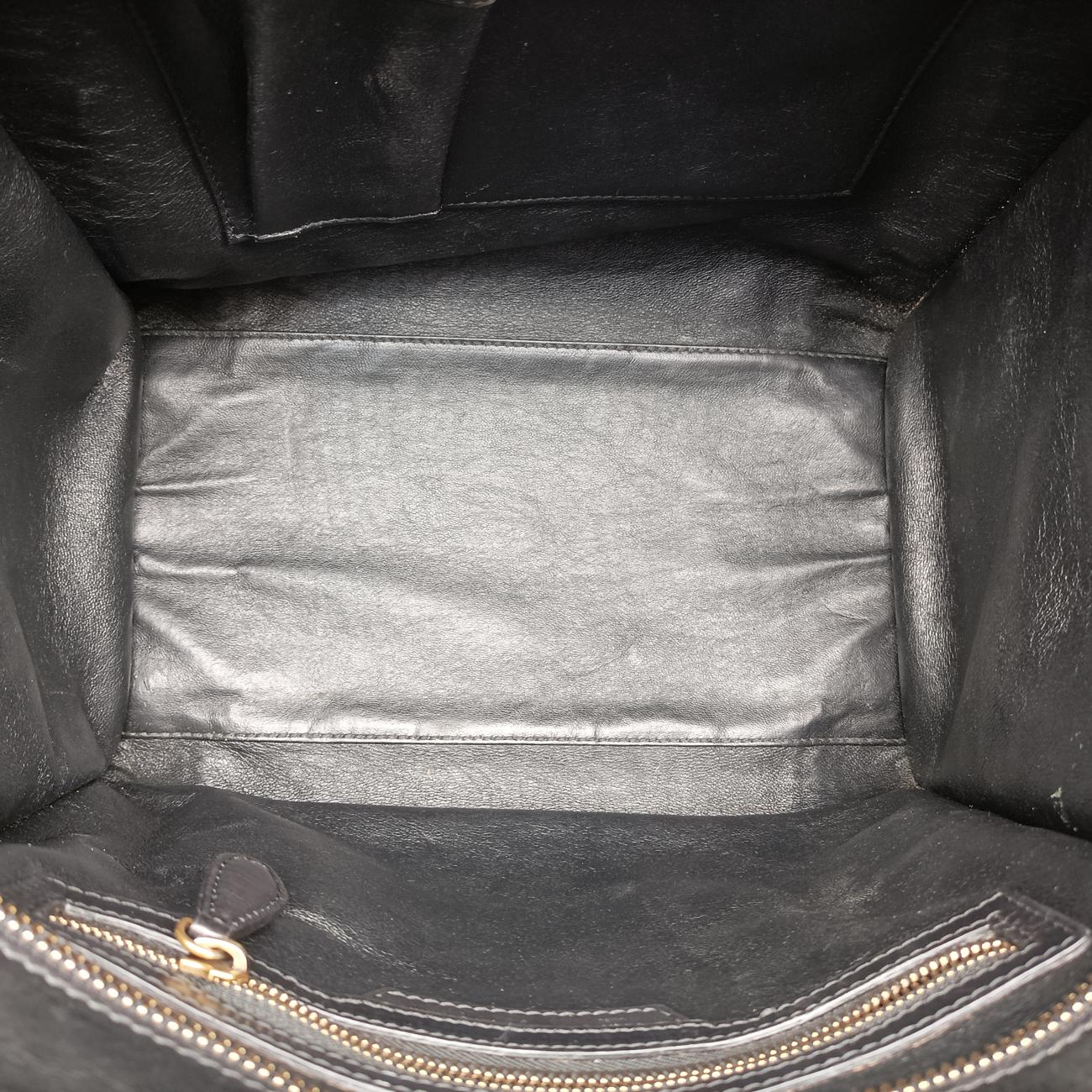 Luggage Mini Shopper Black×Brown×Multicolour Leather×Snakeskin S-AT-1121 S-PA-0112ラゲージミニショッパー ブラック×ブラウン×マルチカラー レザー×ヘビ革 S-AT-1121 S-PA-0112