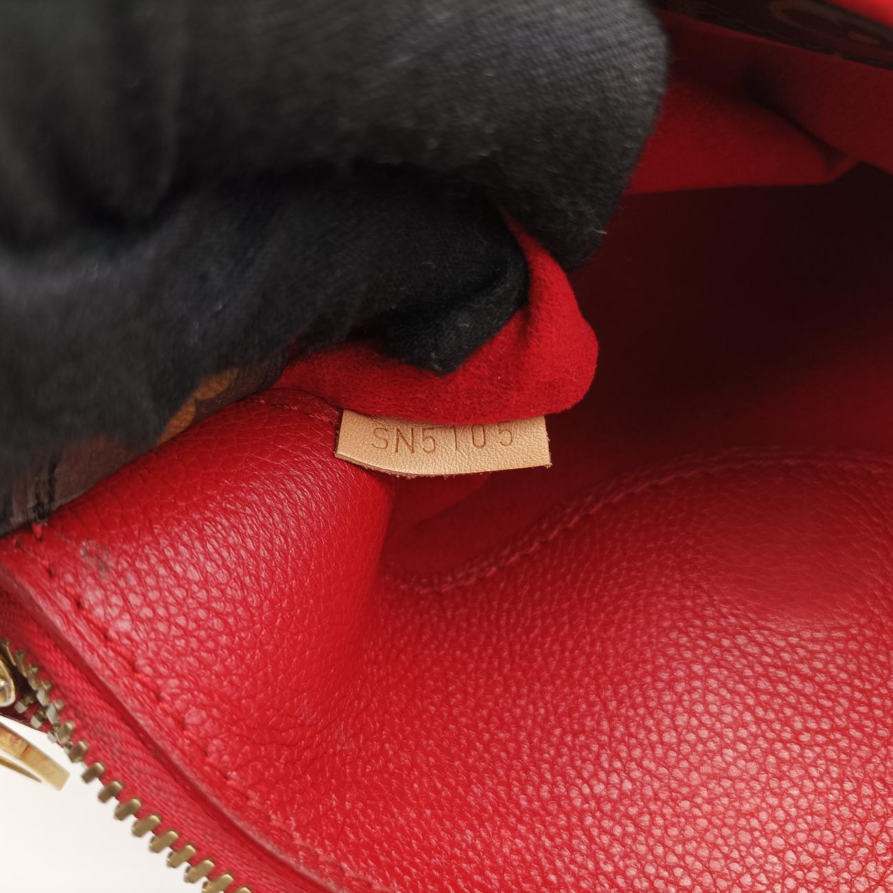 Pallas BB Brown x CERISE Monogram Canvas×calf leather M41241 SN5105パラスBB モノグラム/ブラウン系×スリーズ モノグラムキャンバス×カーフレザー M41241 SN5105