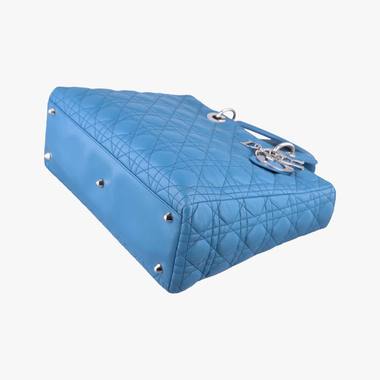 Lady Dior Blue lambskin 04-MA-1101レディディオール ブルー ラムスキン 04-MA-1101