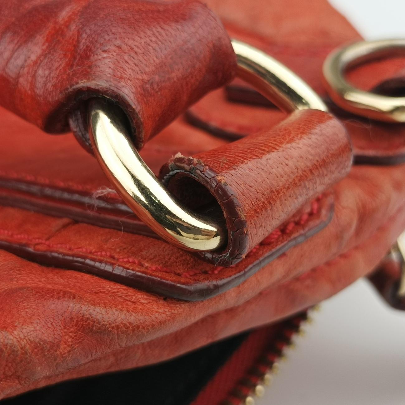 Pandora Orange Leather EF 3 0413パンドラ オレンジ レザー EF 3 0413