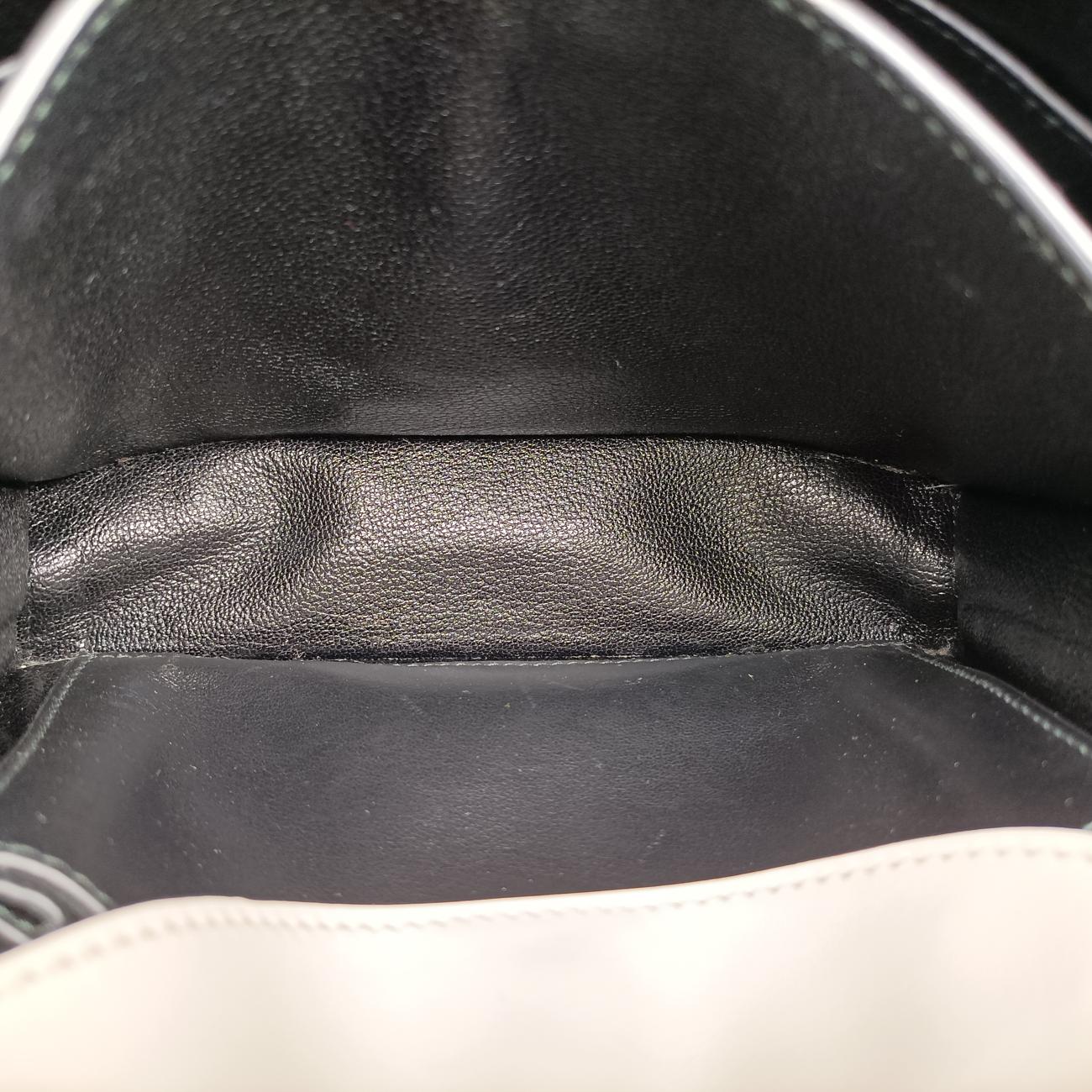 Cahier Black×white Leather 1BD045 25カイエ ブラック×ホワイト レザー 1BD045 25