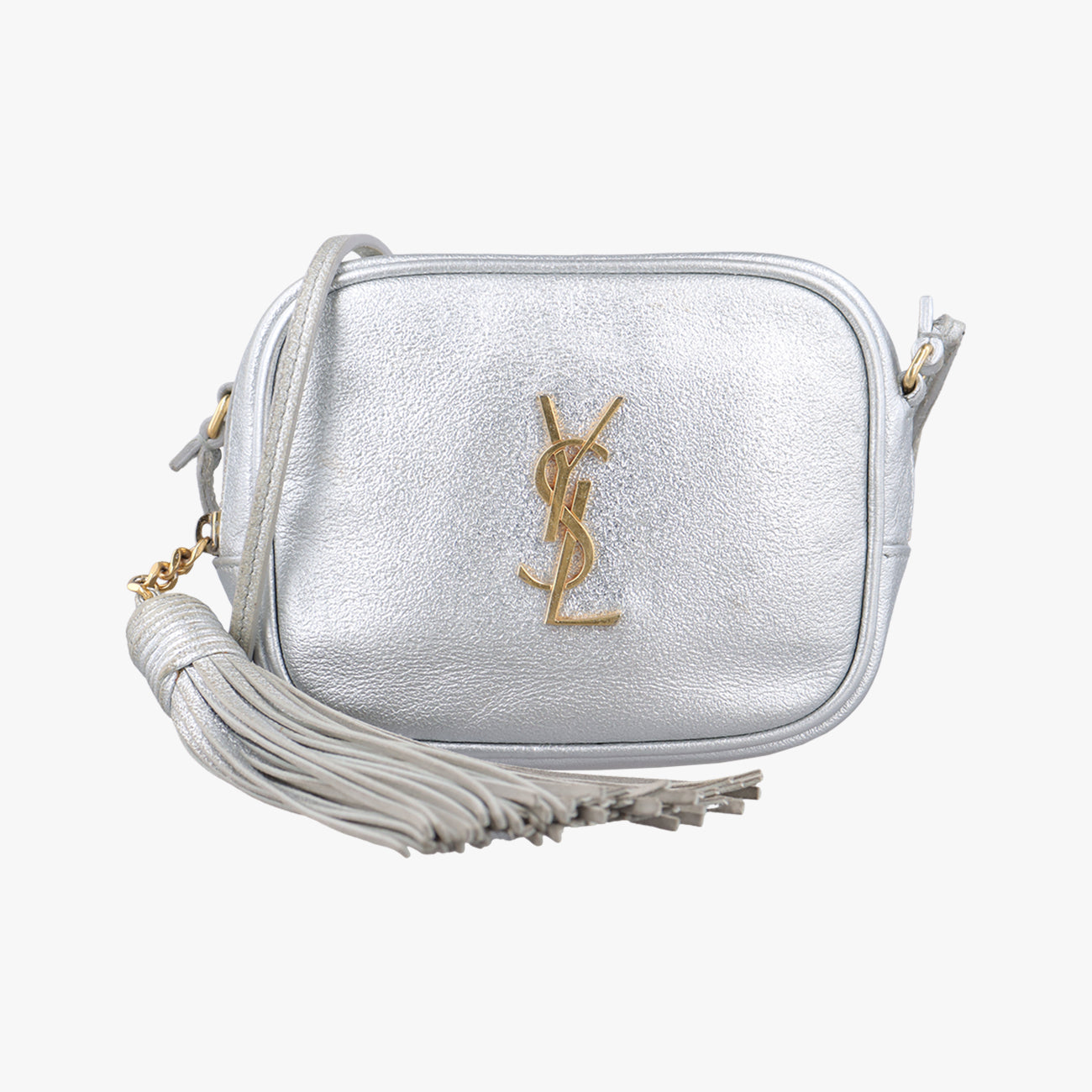 Monogram Blogger Silver Leather 425317 FLY425317.1016ブロガーバッグ シルバー レザー 425317 FLY425317.1016