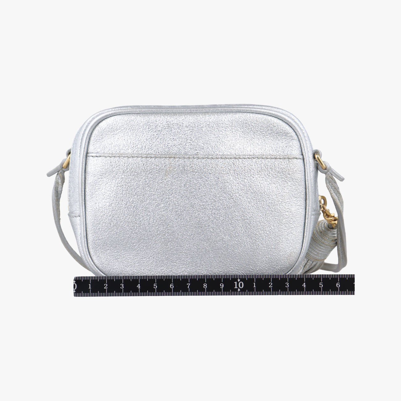 Monogram Blogger Silver Leather 425317 FLY425317.1016ブロガーバッグ シルバー レザー 425317 FLY425317.1016