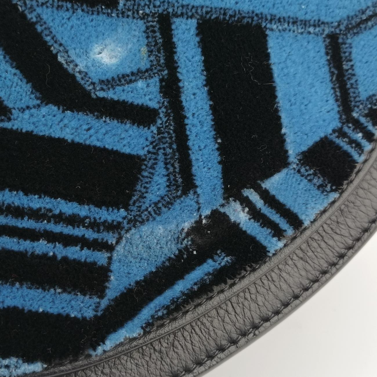 Tess Blue×Black Velour 04 18 70 65 7テス ブルー×ブラック ベロア 04 18 70 65 7