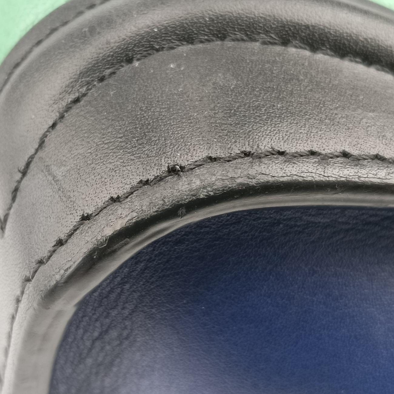 luggage nano shopper Black x Blue x Green Leather U-AT-4194 U-CU-5114ラゲージナノショッパー ブラック×ブルー×グリーン レザー U-AT-4194 U-CU-5114