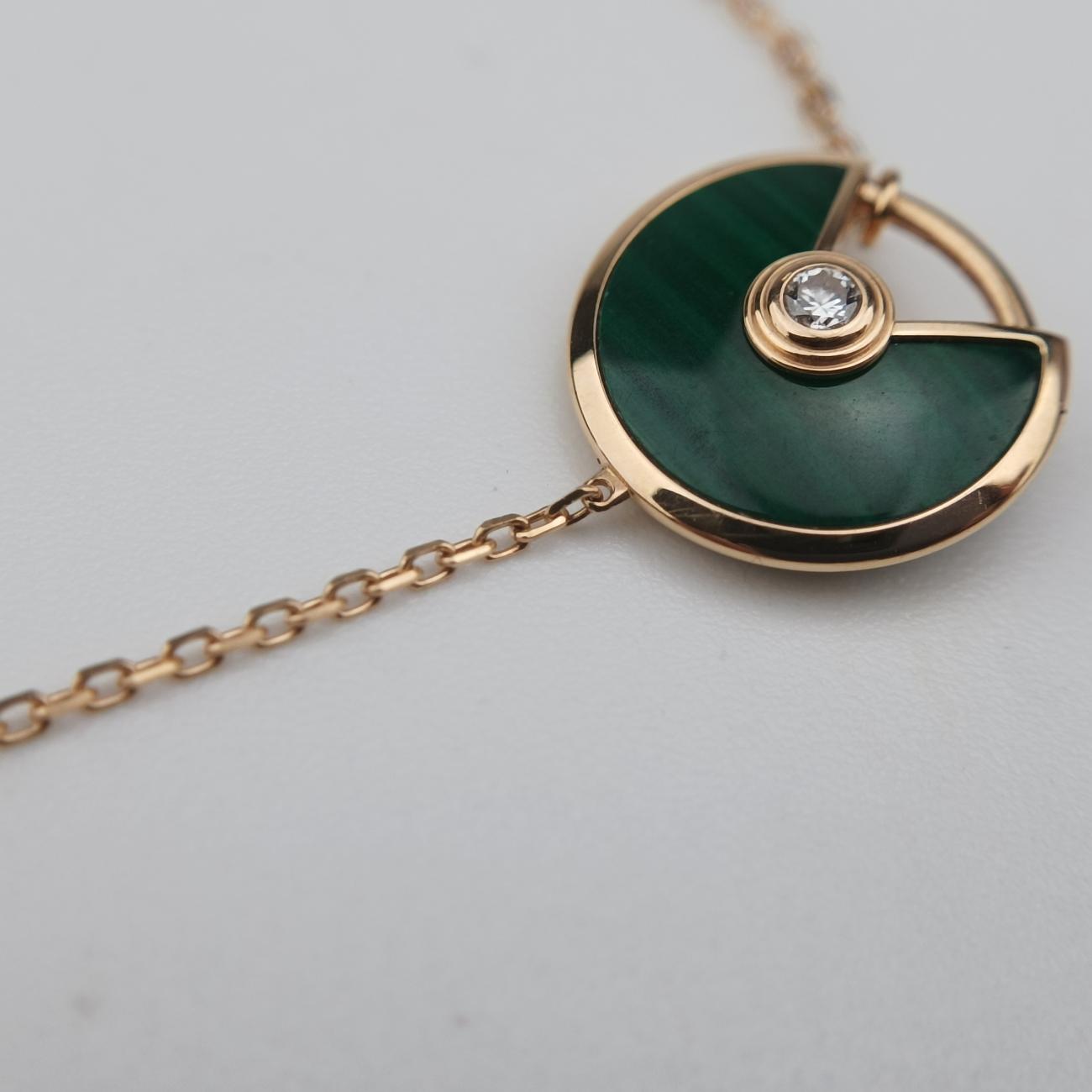 Amulette de Cartier Green×golden AU750 B6047117 CXK087アミュレット ドゥ カルティエ グリーン×ゴールド AU750 B6047117 CXK087