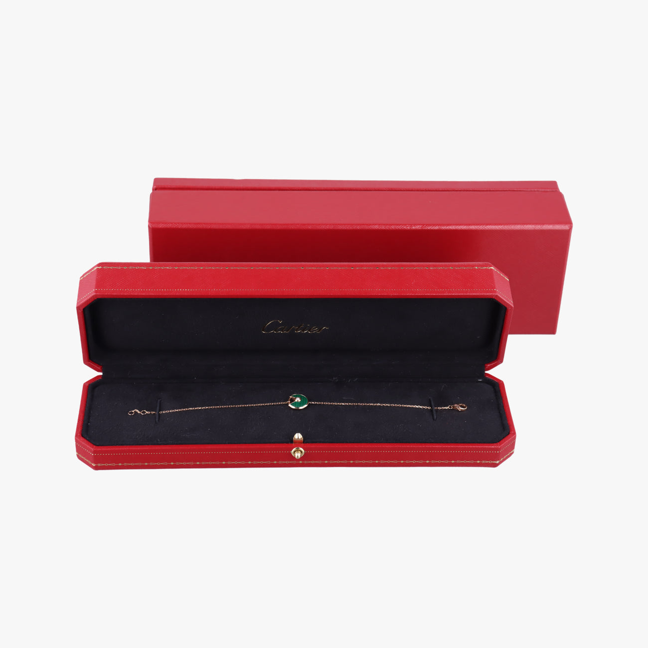 Amulette de Cartier Green×golden AU750 B6047117 CXK087アミュレット ドゥ カルティエ グリーン×ゴールド AU750 B6047117 CXK087