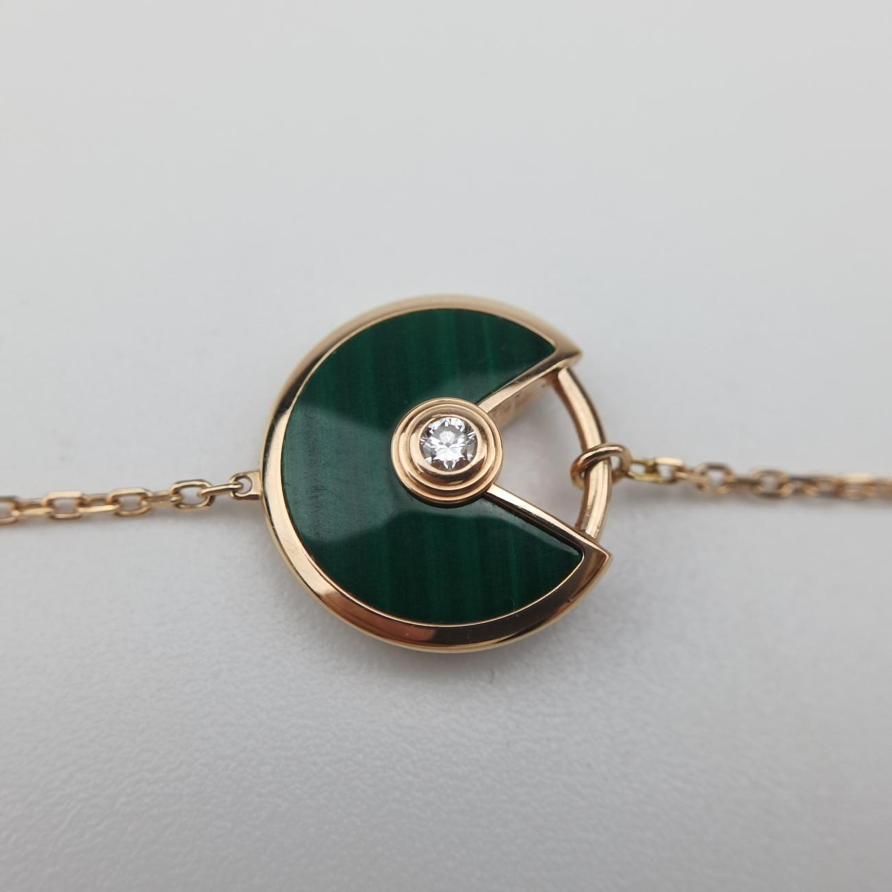 Amulette de Cartier Green×golden AU750 B6047117 CXK087アミュレット ドゥ カルティエ グリーン×ゴールド AU750 B6047117 CXK087