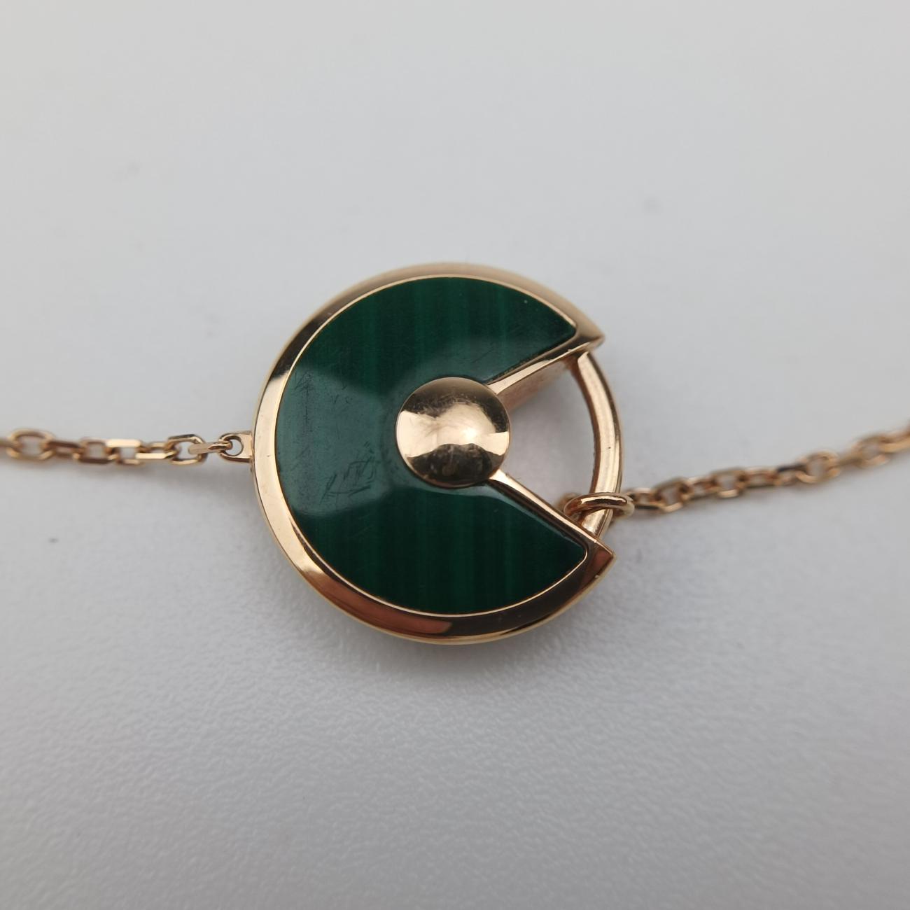 Amulette de Cartier Green×golden AU750 B6047117 CXK087アミュレット ドゥ カルティエ グリーン×ゴールド AU750 B6047117 CXK087