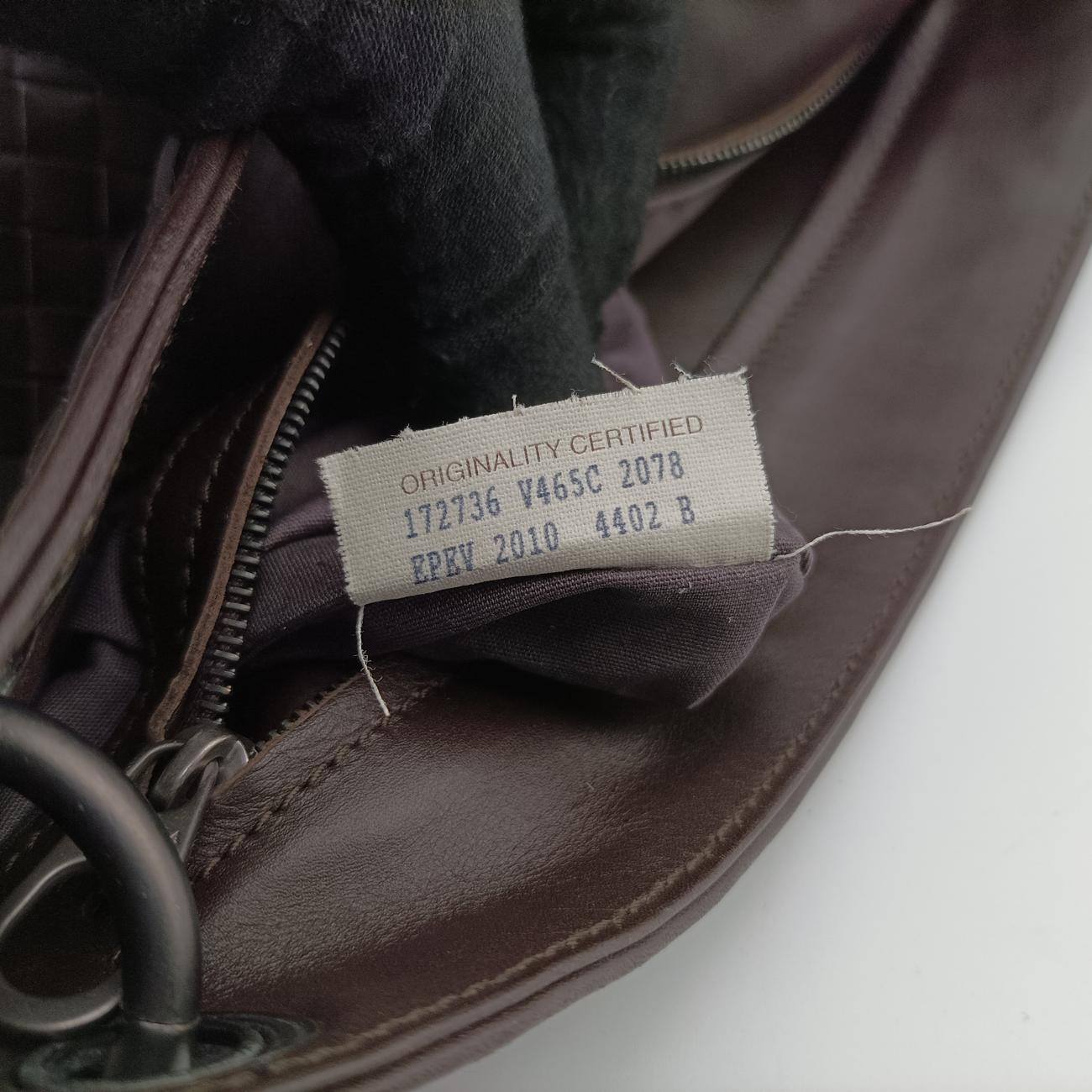 Intrecciato Brown lambskin 172736 V465C 2078 EPEV 2010 4402 Bイントレチャート ブラウン ラムスキン 172736 V465C 2078 EPEV 2010 4402 B