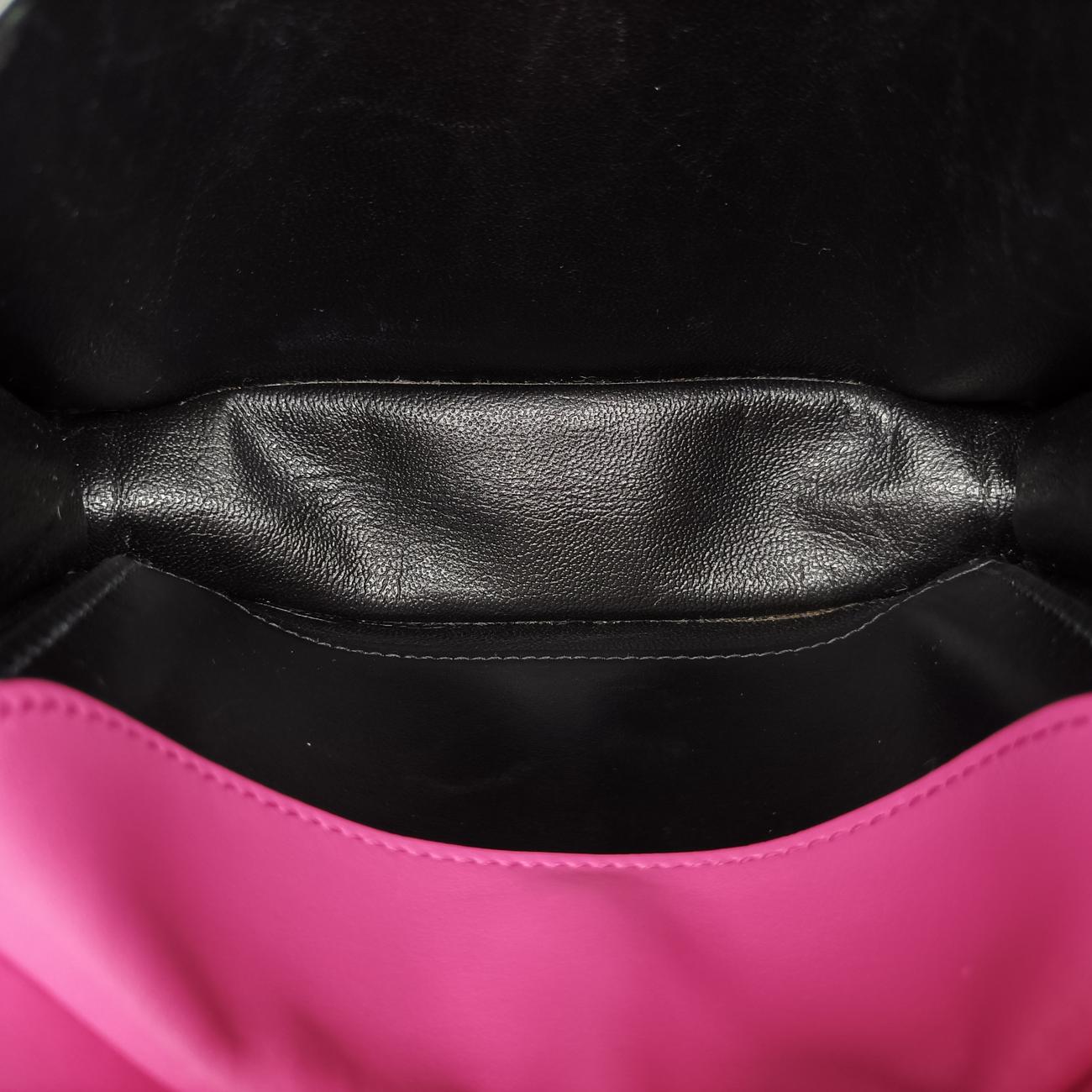 Cahier pink×Black Leather 1BH018 25カイエ ピンク×ブラック レザー 1BH018 25