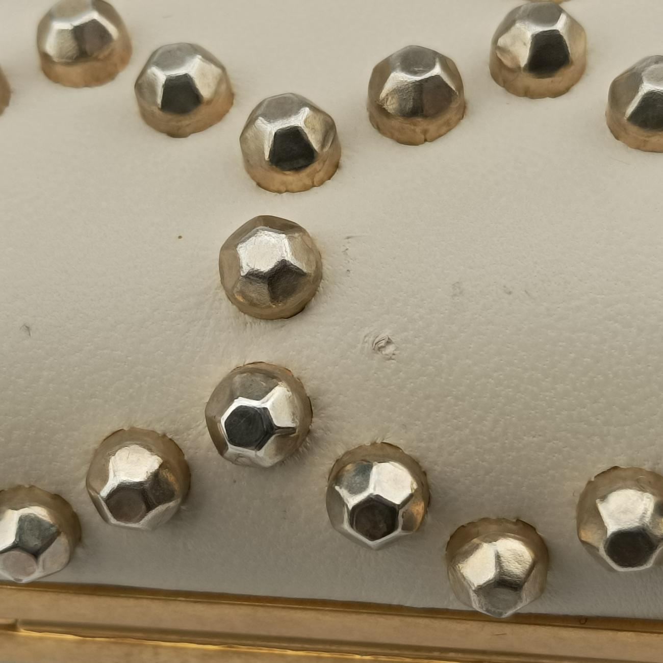 Twin Skull White Leather 300791 000926ツインスカル ホワイト レザー 300791 000926